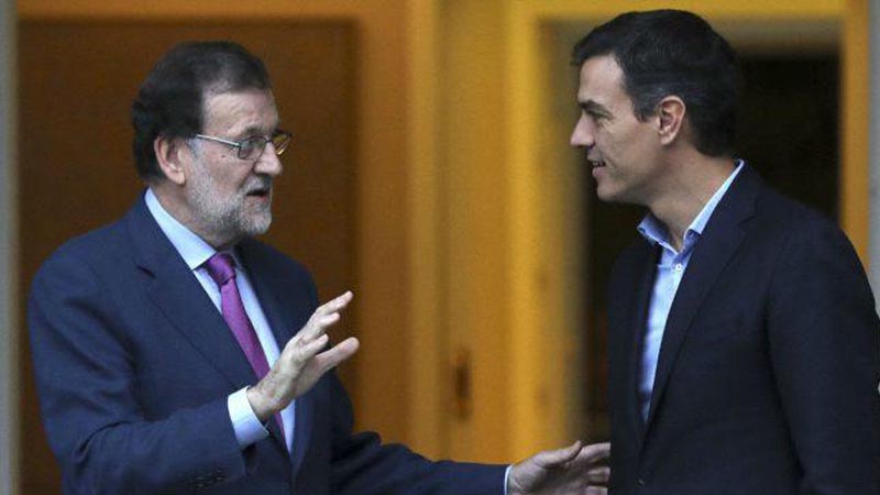 Rajoy despistado acude cada mañana a La Moncloa a trabajar